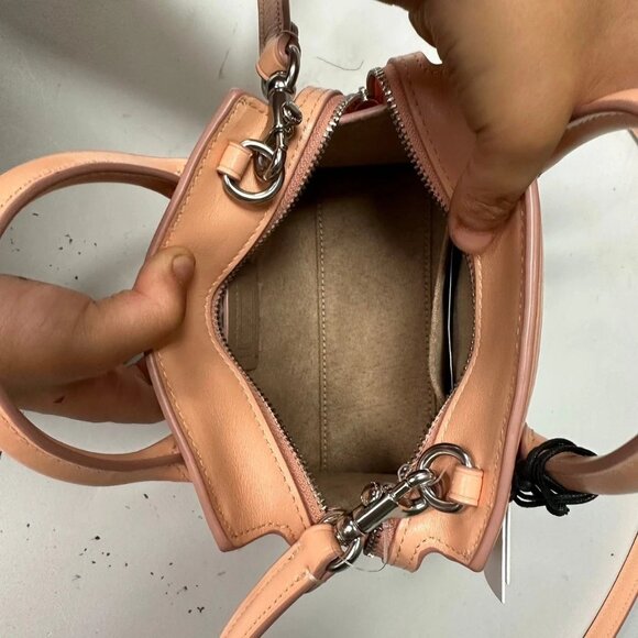 COACH  CT756 Andrea Mini Carryall In Signature Jacquard - Picture 5 of 8